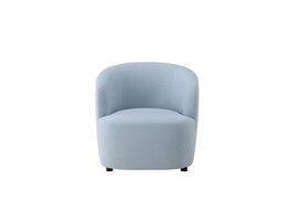 ebuy24 Bobbo fauteuil blauw.