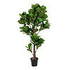 ebuy24 Violinfigen Kunstplant H190 cm groen.