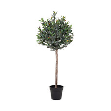 ebuy24 Oliventræ Kunstplant H120 cm groen.