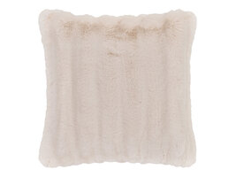 ebuy24 Galena Kussen imiteerbare pels, 45x45cm wit.