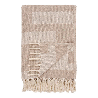 ebuy24 Adana Plaid 130x180cm taupe.