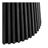 ebuy24 Osaka eetkamertafel Ø140cm zwart.