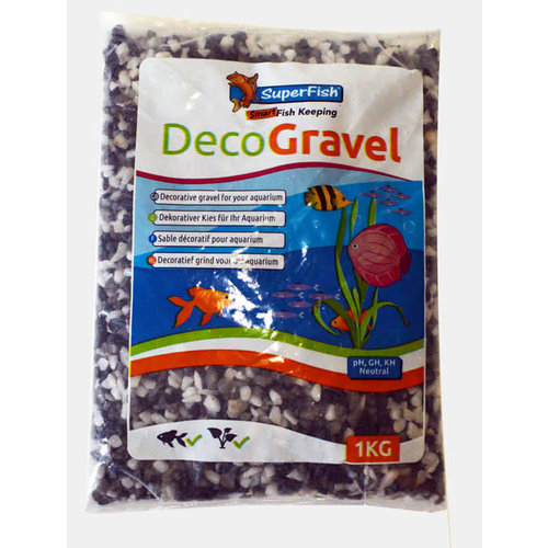 Deco Gravel Black White Grey 1kg Deco Gravel Black White Grey 1kg
