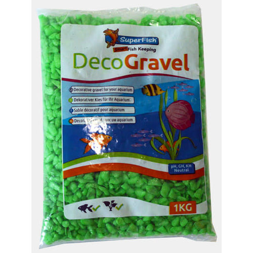 Deco Gravel Neon Green 1kg Deco Gravel Neon Green 1kg