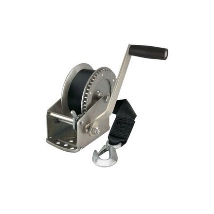 Trailerlier 545 KG met lierband en haak.
