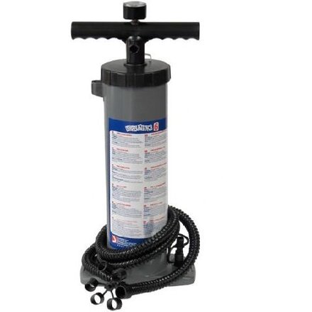 Scoprega Bravo 6 dubbellucht handpomp met manometer