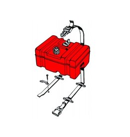 Hebor Watersport Bevestigingskit voor de brandstoftank