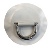 BRIG BRIG Hypalon D-ring groot 16cm Licht Grijs