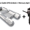 Zodiac Zodiac Cadet 270 Airdeck + Mercury 2.5 - 6 pk 4-takt