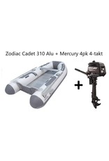 Zodiac Zodiac Cadet 310 Alu + Mercury 2.5 - 15 pk 4-takt