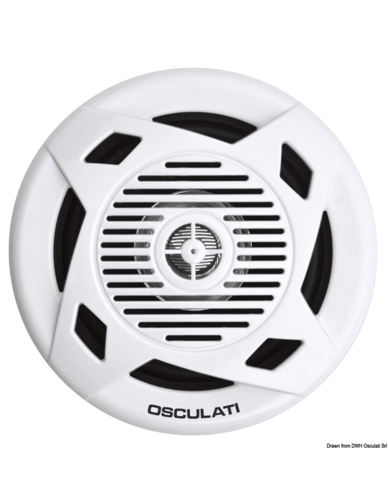 Osculati Dual cone loudspeaker white/black