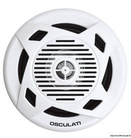 Osculati Dual cone loudspeaker white/black
