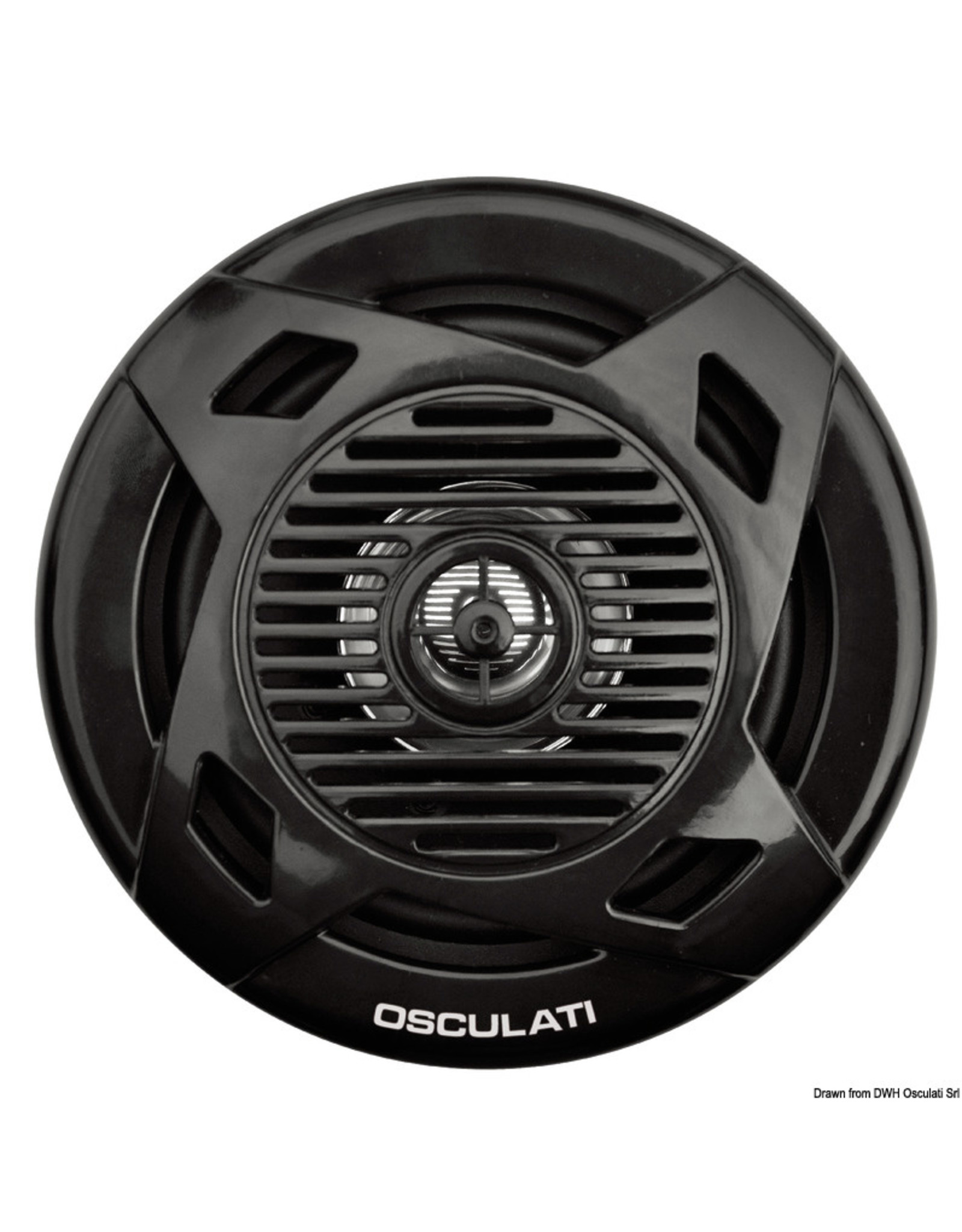 Osculati Dual cone loudspeaker white/black