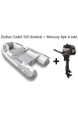Zodiac Zodiac Cadet 350 Airdeck + Mercury 2.5–15 hp 4-stroke