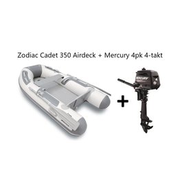 Zodiac Zodiac Cadet 350 Airdeck + Mercury 2.5–15 hp 4-stroke