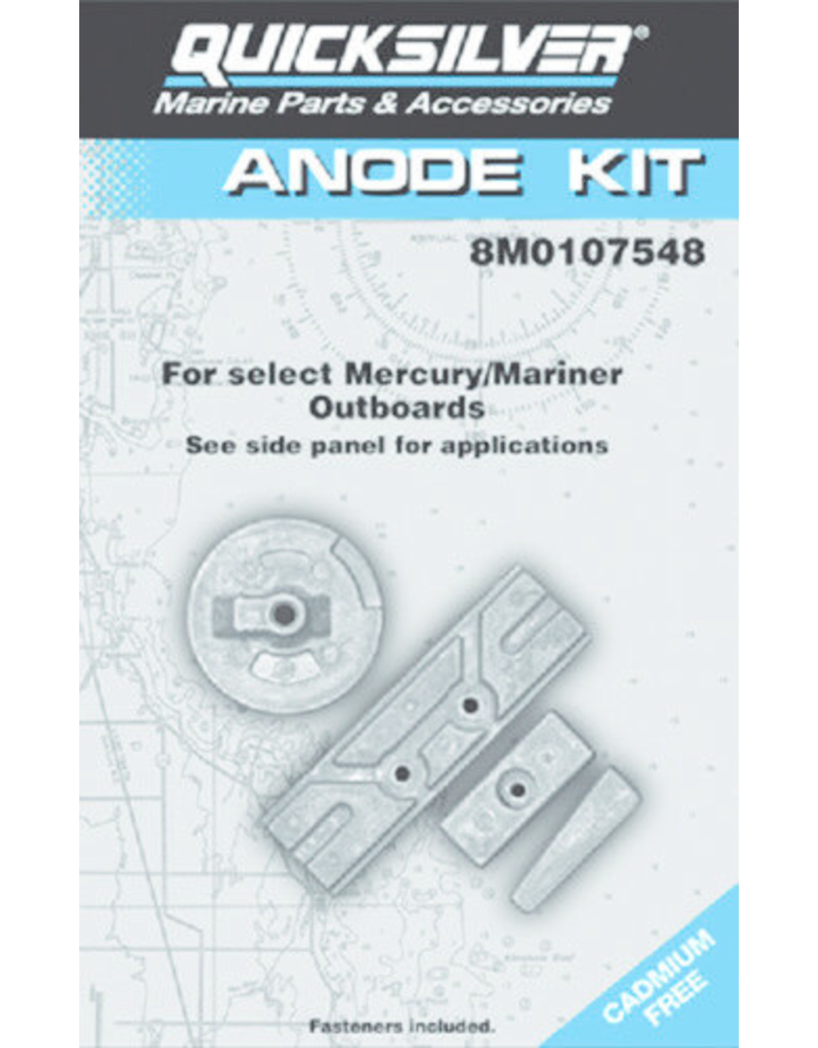 Quicksilver Mercury / Quicksilver Anodensatz