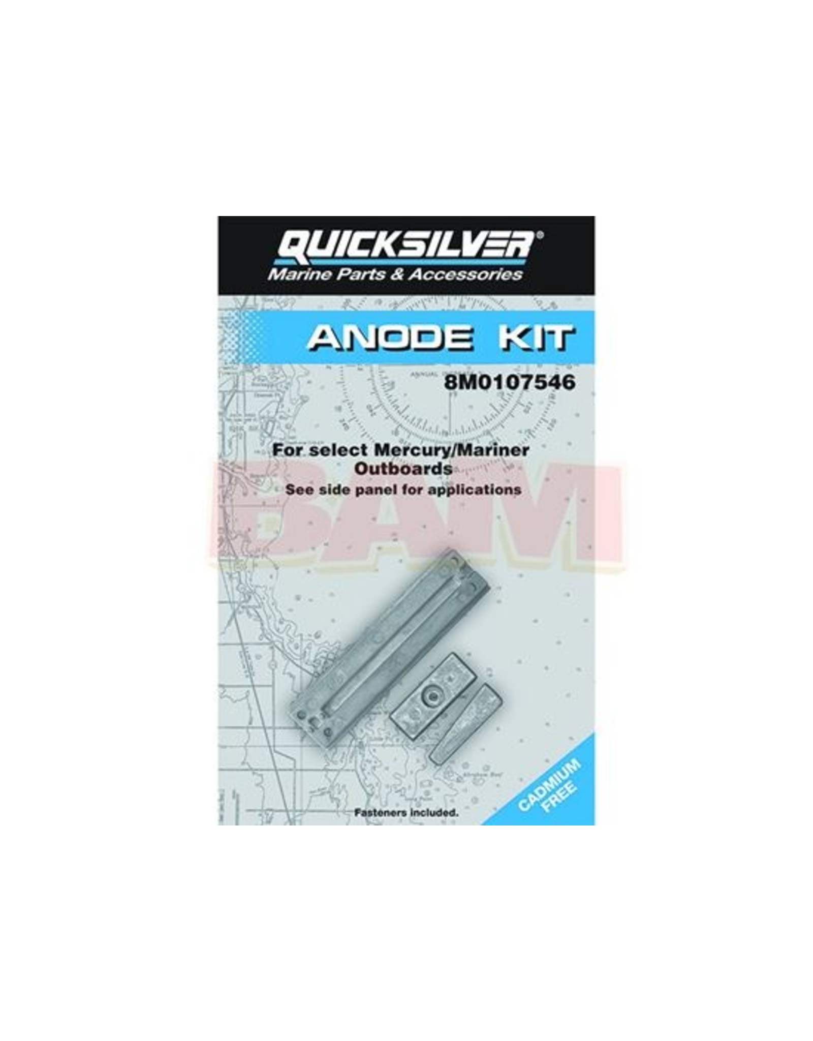 Mercury Mercury / Quicksilver Anodensatz