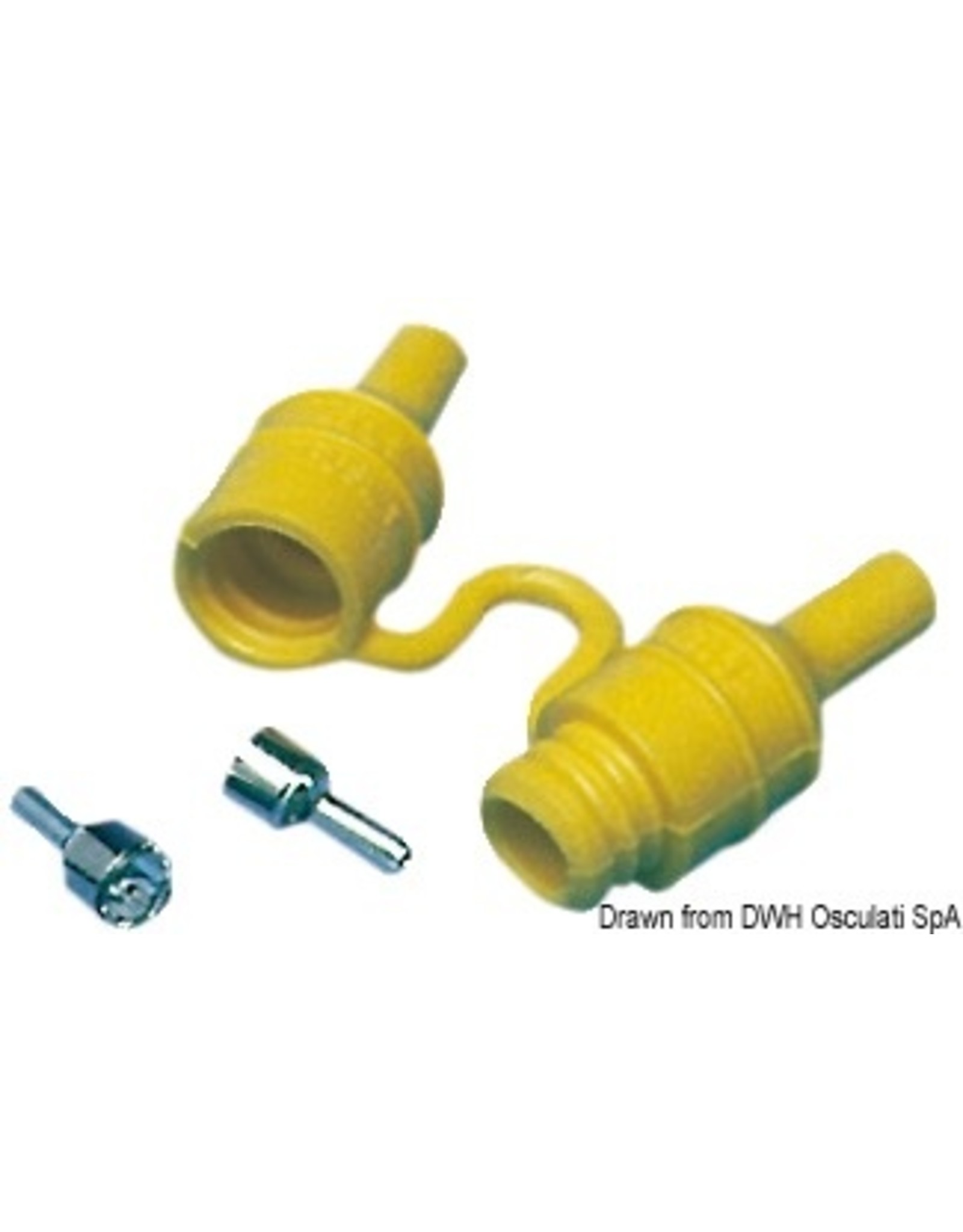 Osculati Wasserdichter Glassicherungshalter