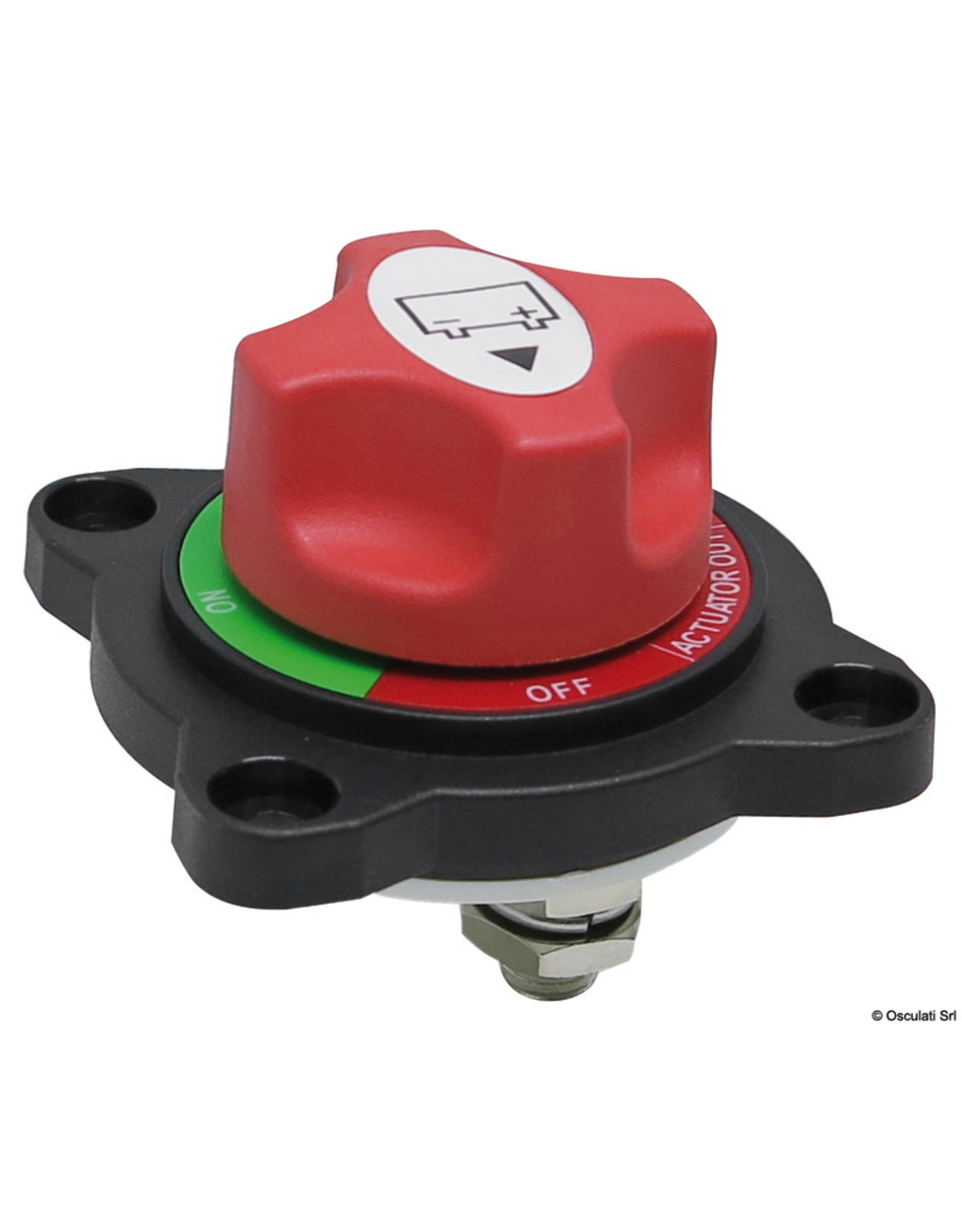 Osculati Battery switch for semi-recessed mounting