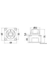 Osculati Battery switch 250 A