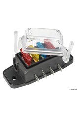 Osculati Waterproof blade fuse holder, 4 housings