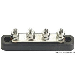 Osculati Bus-bar electric terminal board 4 x 5 mm