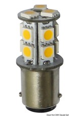 Osculati  LED bulb 12/24 V BA15D 2 W 140 lm
