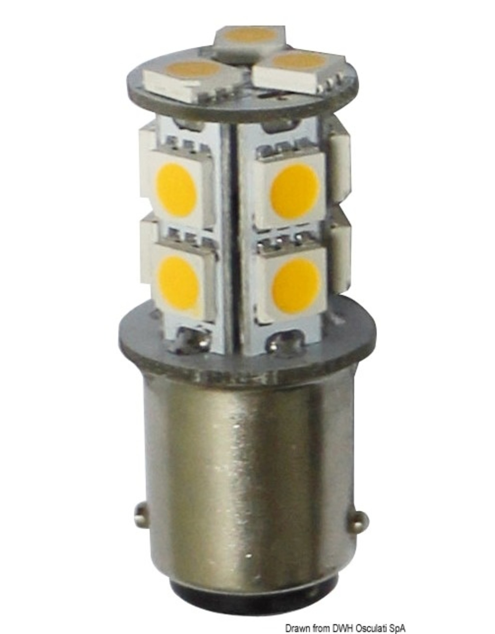 Osculati  LED bulb 12/24 V BA15D 2 W 140 lm