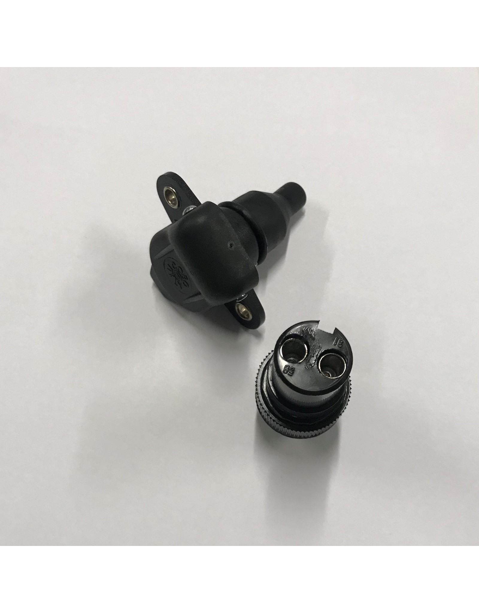 Osculati COBO plug, waterproof, made of black nylon
