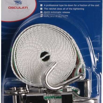 Osculati Coloured high-strength polyester strap 25 mm x 250 cm