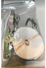 Hebor Watersport  6 Meter Lashing strap with ratchet 1500KG