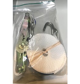 Hebor Watersport 6 Meter Lashing strap with ratchet 1500KG