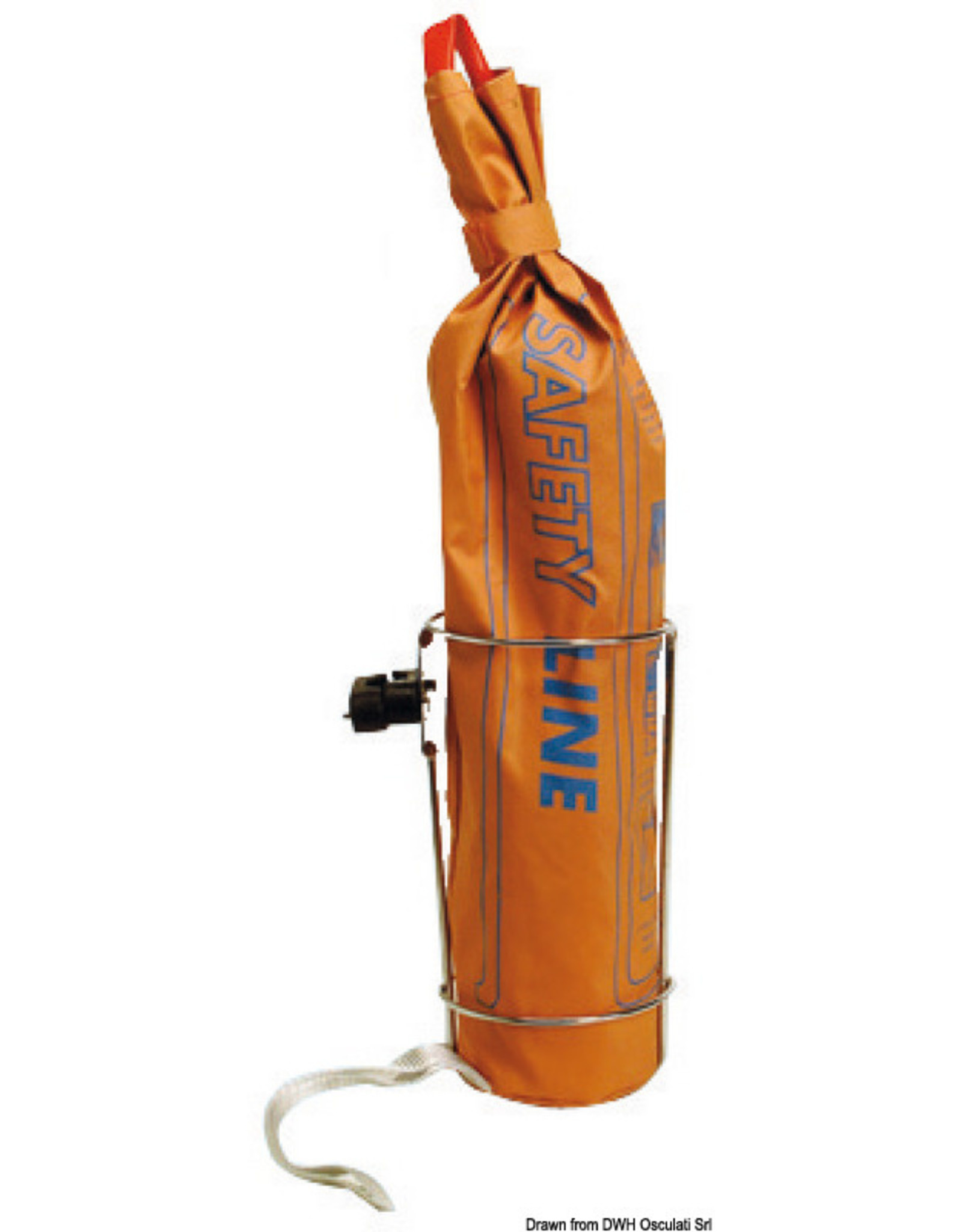 Osculati Fluo throwing line rope 28 m