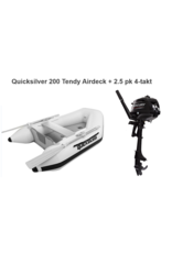 Quicksilver Quicksilver 200 Tendy Airdeck + Mercury 2.5/3.5 pk 4-takt