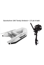 Quicksilver Quicksilver 240 Tendy Airdeck + Mercury 2.5/4 pk 4-takt