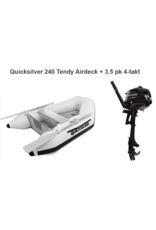 Quicksilver Quicksilver 240 Tendy Airdeck + Mercury 2.5/4 pk 4-takt