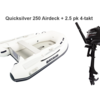Quicksilver Quicksilver 250  Airdeck + Mercury 2.5/5 pk 4-takt
