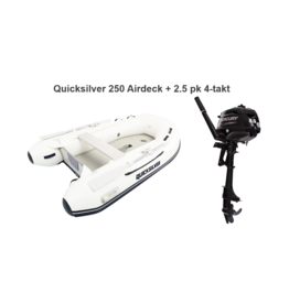 Quicksilver Quicksilver 250 Airdeck + Mercury 2.5/5 hp 4-stroke