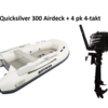 Quicksilver Quicksilver 300  Airdeck + Mercury 4/15 pk 4-takt