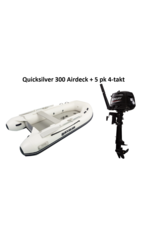Quicksilver Quicksilver 300 Airdeck + Mercury 4/15 hp 4-stroke