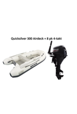 Quicksilver Quicksilver 300 Airdeck + Mercury 4/15 hp 4-stroke