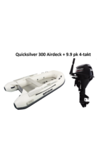 Quicksilver Quicksilver 300 Airdeck + Mercury 4/15 hp 4-stroke