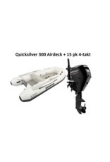 Quicksilver Quicksilver 300 Airdeck + Mercury 4/15 hp 4-stroke