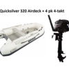 Quicksilver Quicksilver 320  Airdeck + Mercury 4/20 pk 4-takt