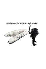 Quicksilver Quicksilver 320 Airdeck + Mercury 4/20 hp 4-stroke
