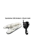 Quicksilver Quicksilver 320  Airdeck + Mercury 4/20 pk 4-takt