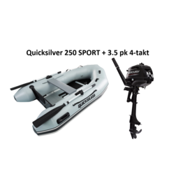 Quicksilver Quicksilver 250 SPORT + Mercury 3.5/8 hp 4-stroke