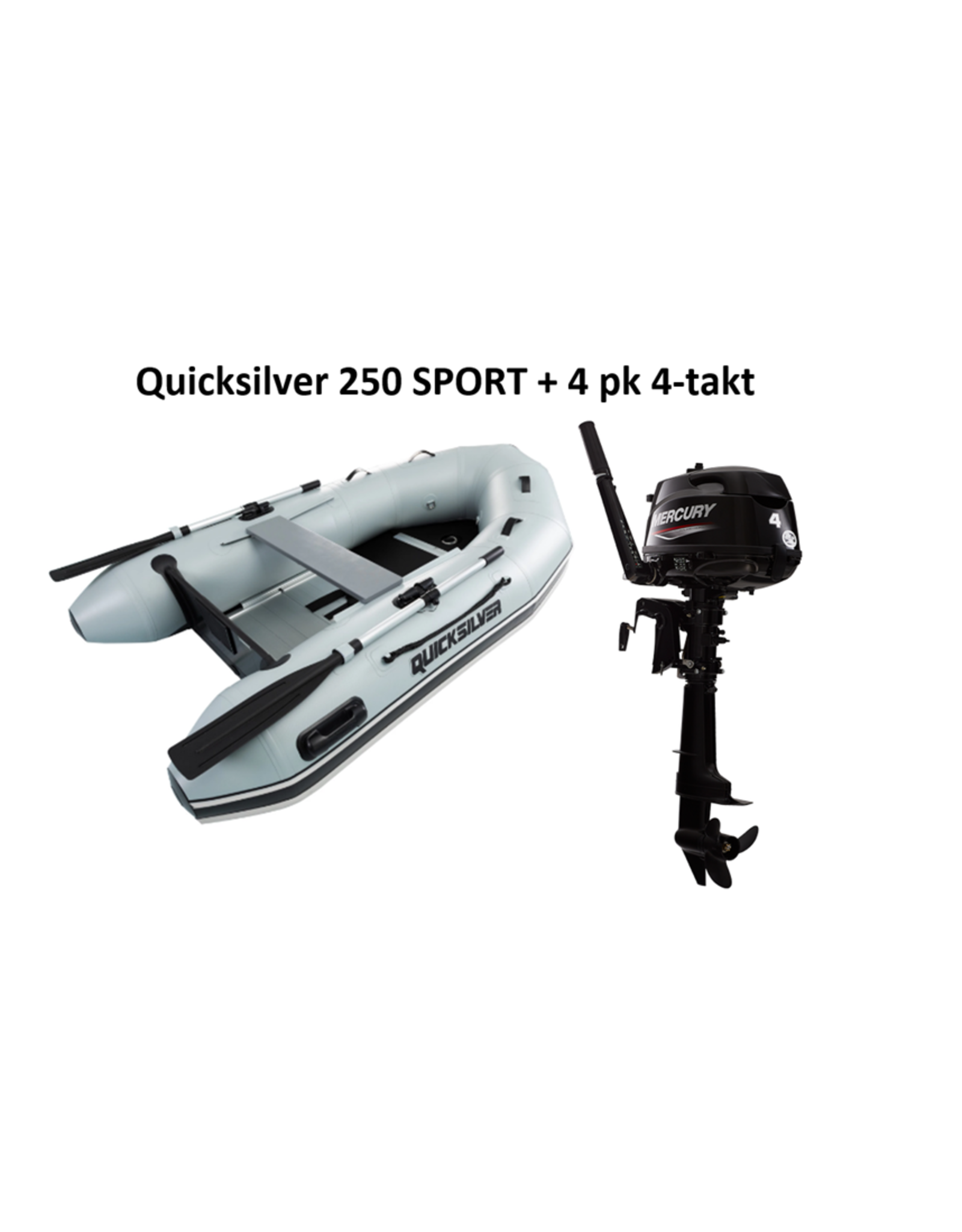 Quicksilver Quicksilver 250 SPORT + Mercury 3,5/8 PS 4-Takt