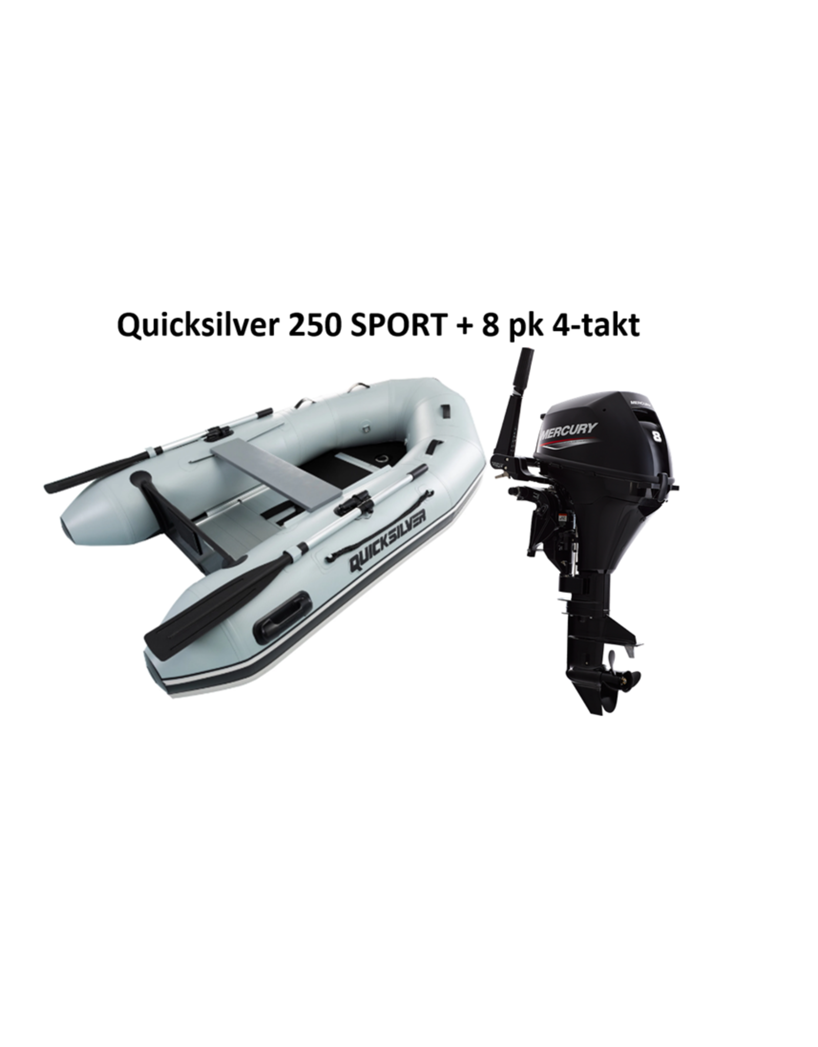 Quicksilver Quicksilver 250 SPORT + Mercury 3.5/8 hp 4-stroke
