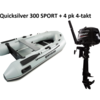 Quicksilver Quicksilver 300 SPORT  + Mercury 4/15 pk 4-takt